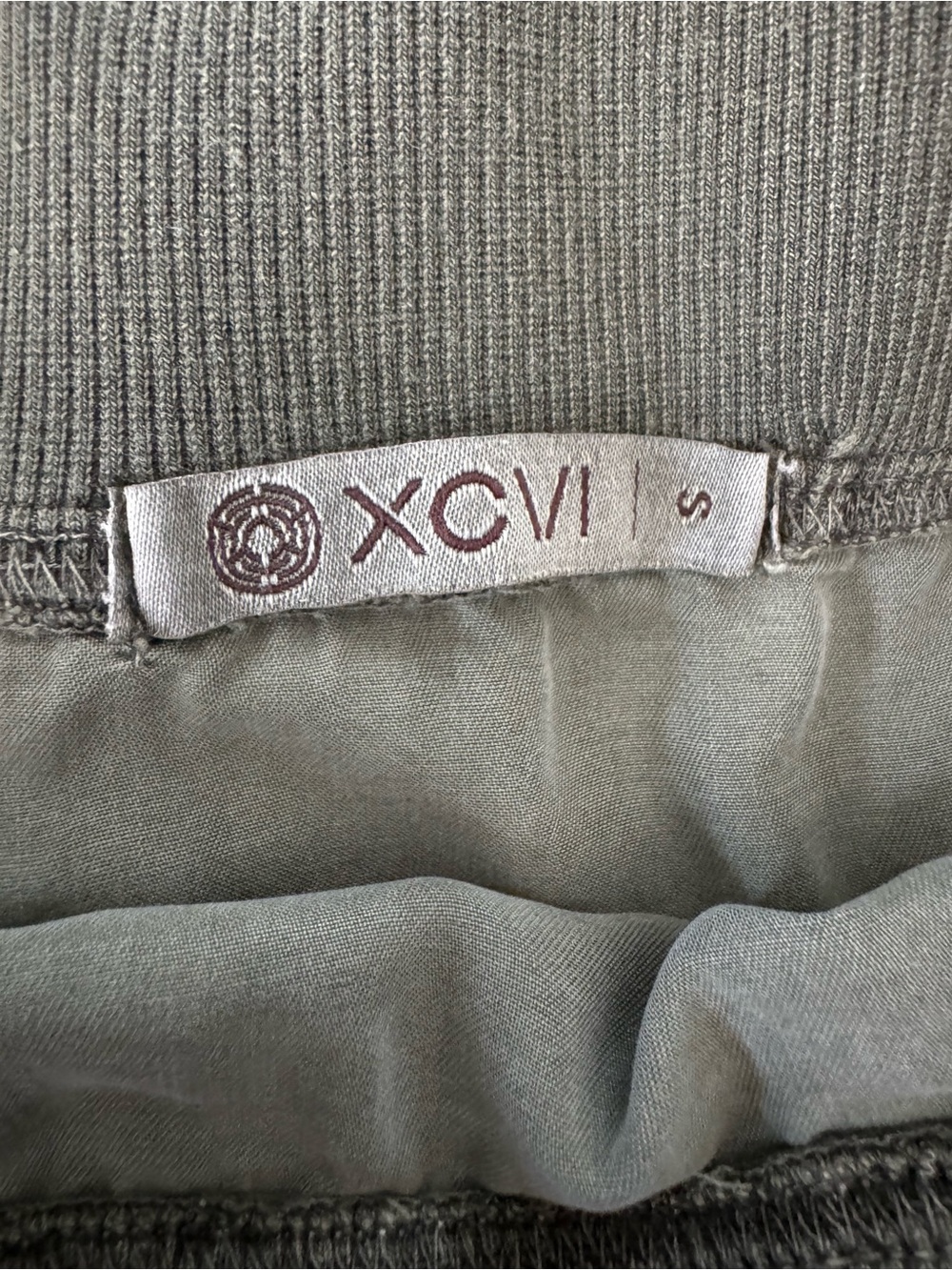 XCVI Olive Green Cargo Skirt-Style Utility Skirt - Picture 3 of 6